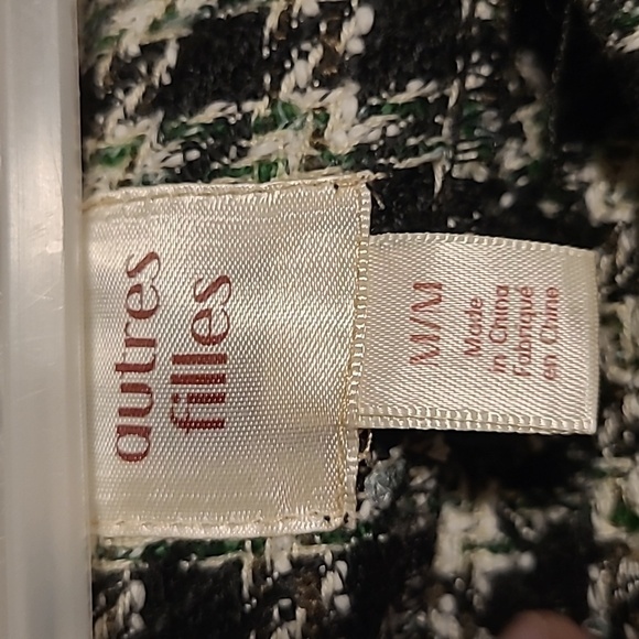 Autres filles houndstooth knit pants - Picture 6 of 6